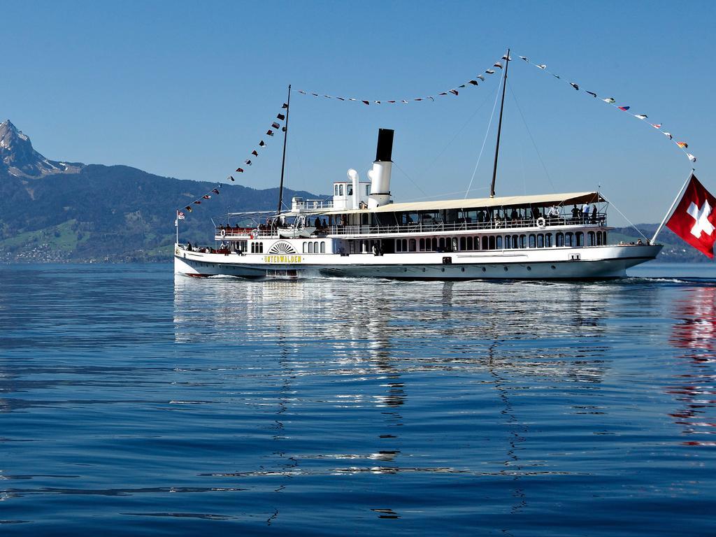 Hotel & Restaurant Zum Beck Stansstad Εξωτερικό φωτογραφία